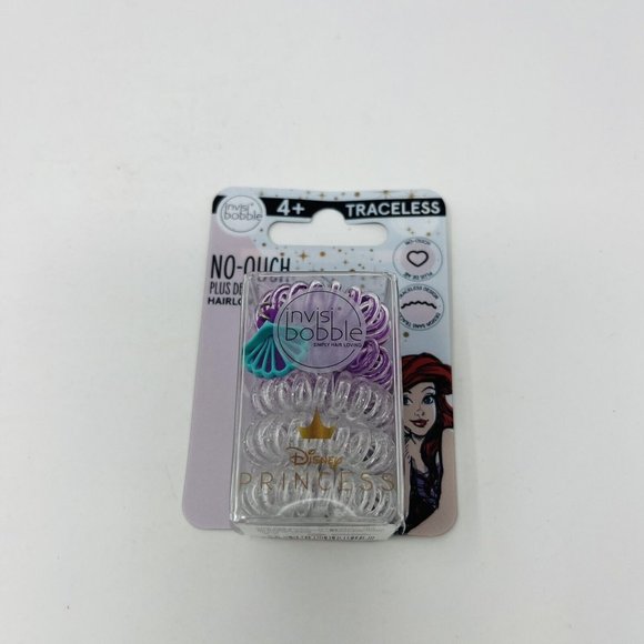 Invisibobble Other - Invisibobble Disney Princess HairLoveTech No-Ouch Hair Rings Ariel 5 Ct
